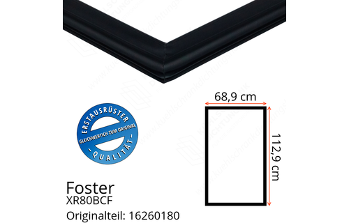 Foster XR80BCF Türdichtung 112,9 x 68,9 cm