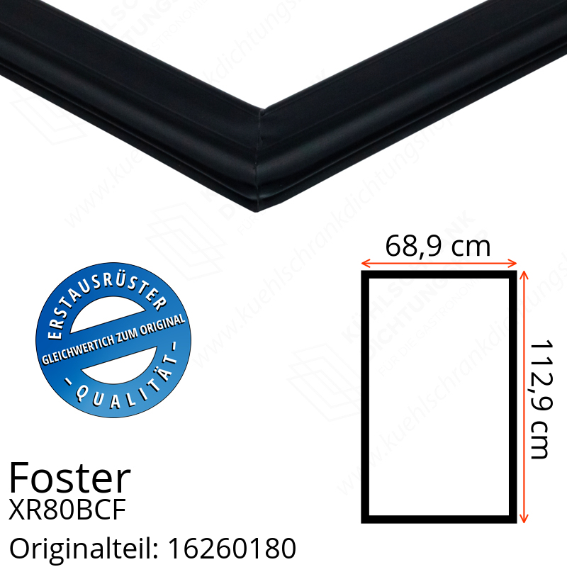 Foster XR80BCF Türdichtung 112,9 x 68,9 cm