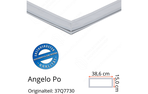 Angelo Po Schubladendichtung 15,0 x 38,6 cm Ersatzteil: 37Q7730 für verschiedene Modelle