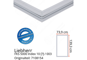 Liebherr FKS 5000 Index 10 / 003  Serie Türdichtung 139,3 x 73,9 cm