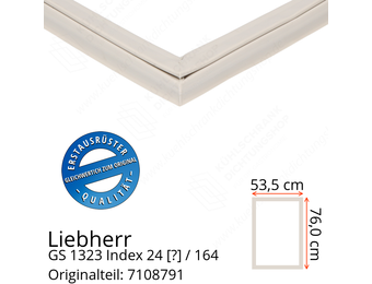 Liebherr GS 1323 Index 24 / 164  Serie Türdichtung 76,0 x 53,5 cm