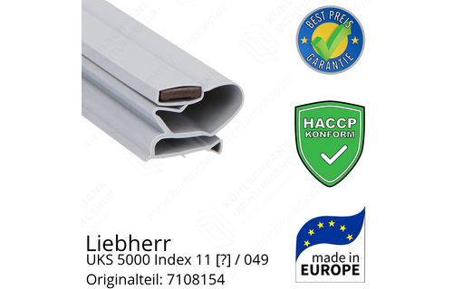 Liebherr UKS 5000 Index 11 / 049 Serie Türdichtung 139,3 x 73,9 cm