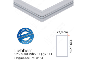 Liebherr UKS 5000 Index 11 / 111 Serie Türdichtung 139,3 x 73,9 cm
