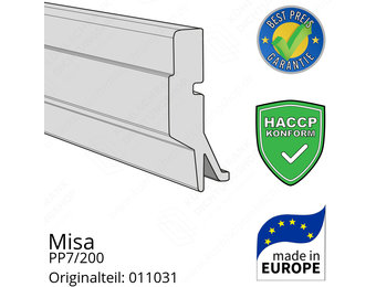 Misa PP7/200 Schleifdichtung (Bodendichtung) breite 76,8 cm