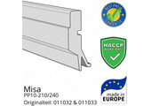 Misa PP10-210/240 Schleifdichtung (Bodendichtung) breite 101,8 cm