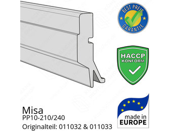 Misa PP10-210/240 Schleifdichtung (Bodendichtung) breite 101,8 cm