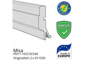 Misa PN11-10/210/240 Schleifdichtung (Bodendichtung) breite 107,8 cm
