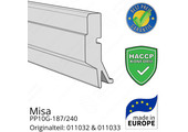 Misa PP10G-187/240 Schleifdichtung (Bodendichtung) breite 87,3 cm