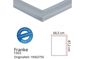 Franke F3D3 Türdichtung 87,2 x 66,5 cm