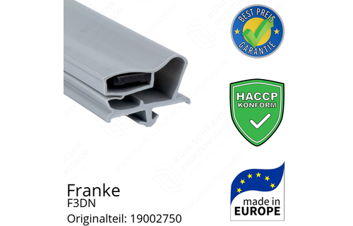Franke F3DN Türdichtung 87,2 x 66,5 cm