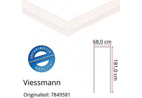Viessmann Türdichtung 181,0 x 68,0 x 181,0 cm Ersatzteil: 7849581