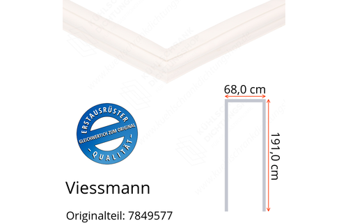 Viessmann Türdichtung 191,0 x 68,0 x 191,0 cm Ersatzteil: 7849577