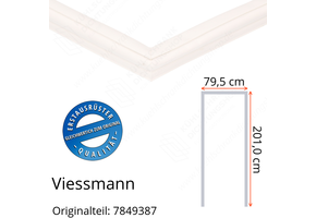 Viessmann Türdichtung 201,0 x 79,5 x 201,0 cm Ersatzteil: 7849387
