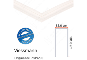 Viessmann Türdichtung 181,0 x 83,0 x 181,0 cm Ersatzteil: 7849290