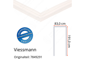 Viessmann Türdichtung 191,0 x 83,0 x 191,0 cm Ersatzteil: 7849291