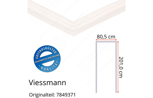 Viessmann Türdichtung 201,0 x 80,5 x 201,0 cm Ersatzteil: 7849371