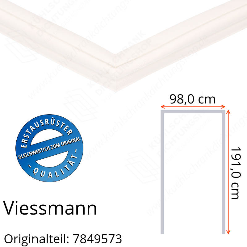 Viessmann Türdichtung 191,0 x 98,0 x 191,0 cm Ersatzteil: 7849573