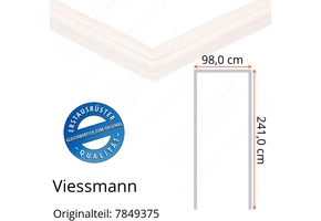 Viessmann Türdichtung 241,0 x 98,0 x 241,0 cm Ersatzteil: 7849375