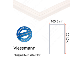 Viessmann Türdichtung 201,0 x 105,5 x 201,0 cm Ersatzteil: 7849386