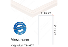 Viessmann Türdichtung 241,0 x 118,0 x 241,0 cm Ersatzteil: 7849377