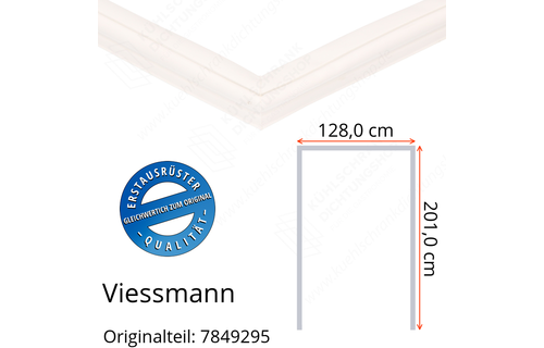 Viessmann Türdichtung 201,0 x 128,0 x 201,0 cm Ersatzteil: 7849295