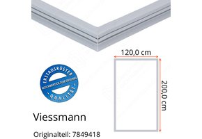 Viessmann Türdichtung 200,0 x 120,0 cm Ersatzteil: 7849418