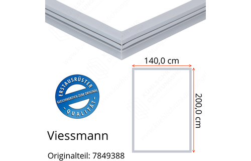 Viessmann Türdichtung 200,0 x 140,0 cm Ersatzteil: 7849388