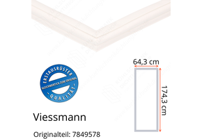 Viessmann Türdichtung 174,3 x 64,3 cm Ersatzteil: 7849578