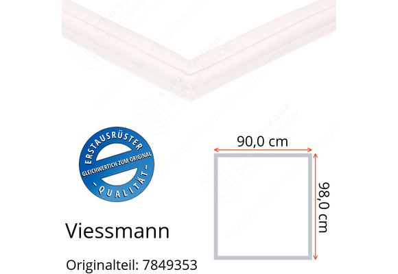 Viessmann Türdichtung 98,0 x 90,0 cm Ersatzteil: 7849353