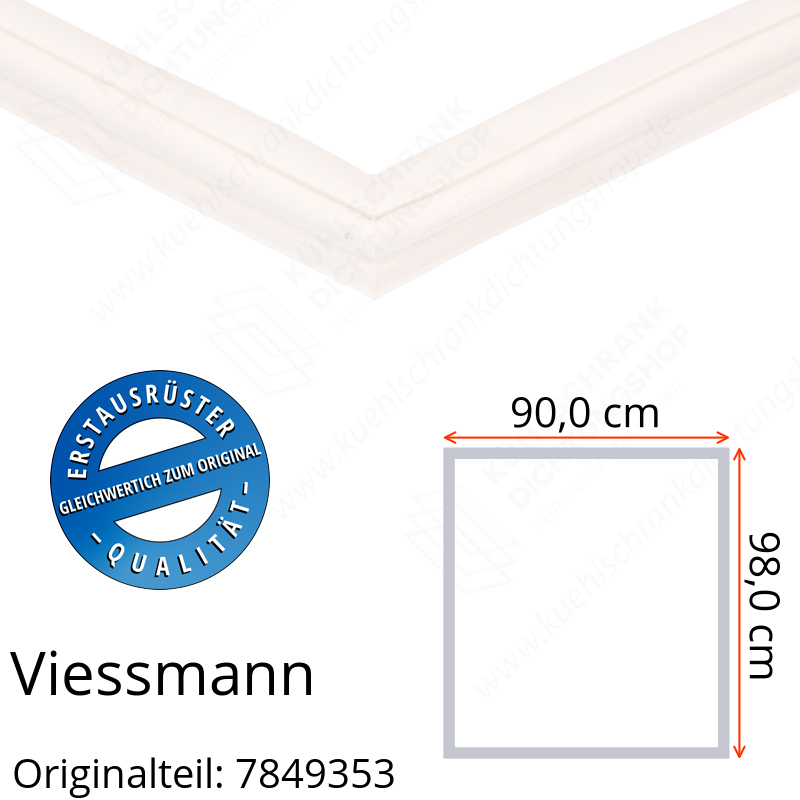 Viessmann Türdichtung 98,0 x 90,0 cm Ersatzteil: 7849353
