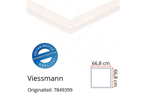Viessmann Türdichtung 66,8 x 66,8 cm Ersatzteil: 7849399