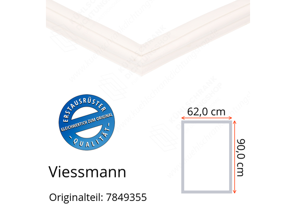 Viessmann Türdichtung 90,0 x 62,0 cm Ersatzteil: 7849355