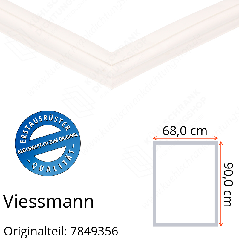Viessmann Türdichtung 90,0 x 68,0 cm Ersatzteil: 7849356