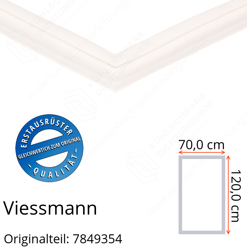 Viessmann Türdichtung 120,0 x 70,0 cm Ersatzteil: 7849354