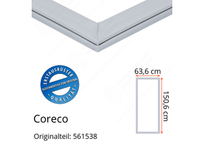 Coreco Türdichtung 150,6 x 63,6 cm Ersatzteil: 561538 für verschiedene Modelle