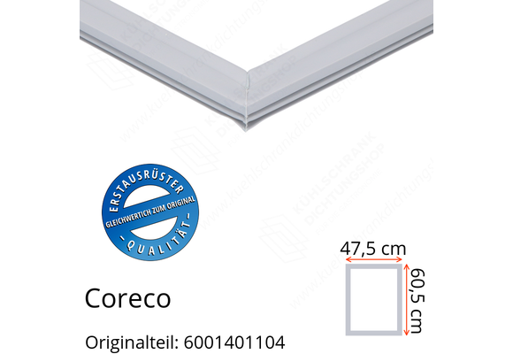 Coreco Türdichtung 60,5 x 47,5 cm Ersatzteil: 6001401104 für verschiedene Modelle