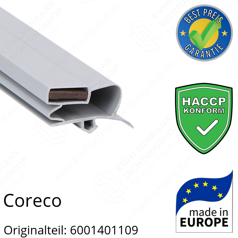 Coreco Türdichtung 152,5 x 64,0 cm Ersatzteil: 6001401109 für verschiedene Modelle