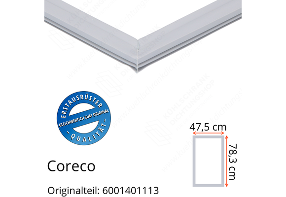 Coreco Türdichtung 78,3 x 47,5 cm Ersatzteil: 6001401113 für verschiedene Modelle