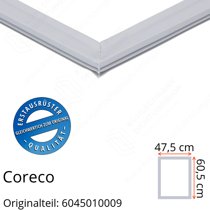 Coreco Türdichtung 60,5 x 47,5 cm Ersatzteil: 6045010009 für verschiedene Modelle