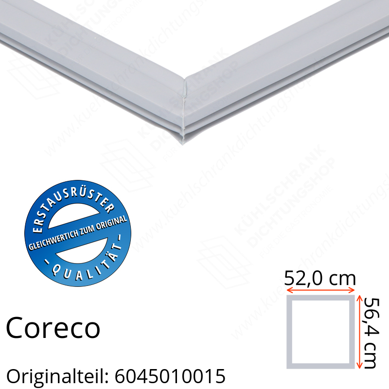 Coreco Türdichtung 56,4 x 52,0 cm Ersatzteil: 6045010015 für verschiedene Modelle