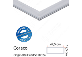Coreco Schubladendichtung 17,5 x 47,5 cm Ersatzteil: 6045010024 für verschiedene Modelle