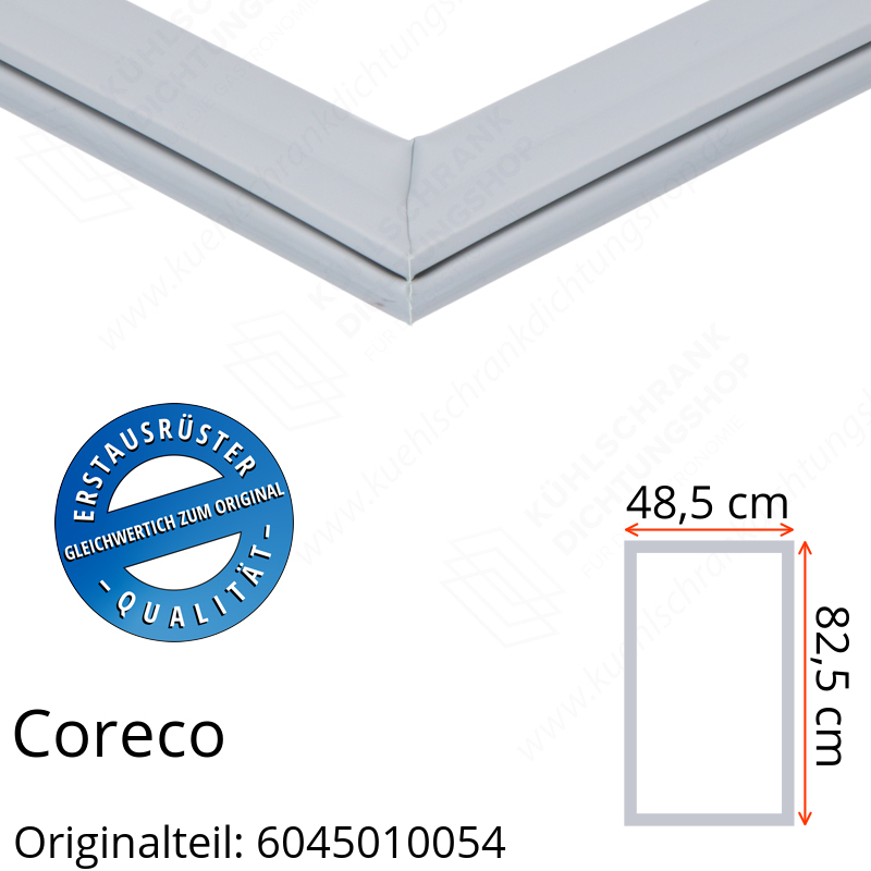 Coreco Türdichtung 82,5 x 48,5 cm Ersatzteil: 6045010054 für verschiedene Modelle