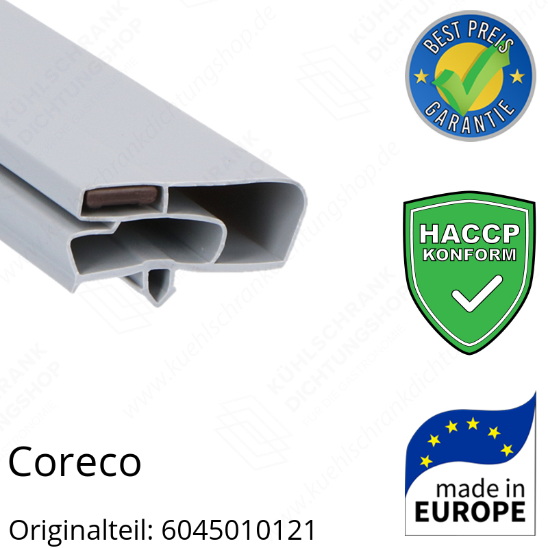 Coreco Schubladendichtung 15,8 x 38,5 cm Ersatzteil: 6045010121 für verschiedene Modelle
