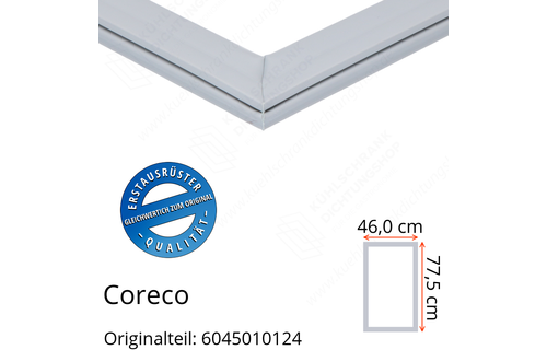 Coreco Türdichtung 77,5 x 46,0 cm Ersatzteil: 6045010124 für verschiedene Modelle