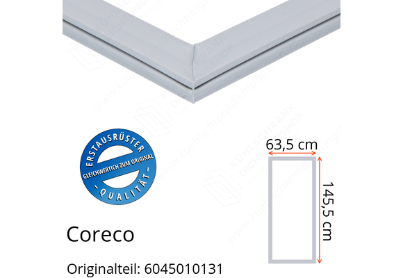 Coreco Türdichtung 145,5 x 63,5 cm Ersatzteil: 6045010131 für verschiedene Modelle