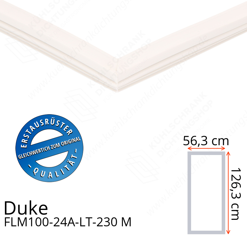 Duke FLM100-24A-LT-230 M Türdichtung 126,3 x 56,3 cm