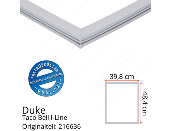 Duke Taco Bell I-Line Türdichtung 48,4 x 39,8 cm