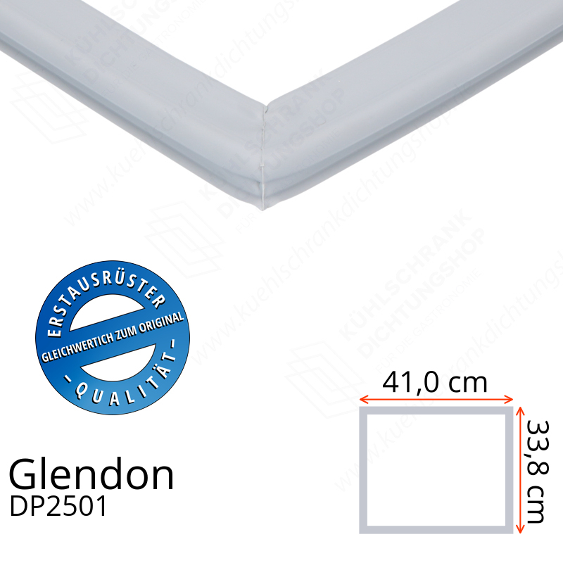 Glendon DP2501 Türdichtung 33,8 x 41,0 cm