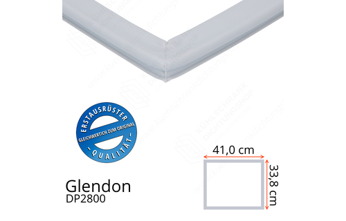 Glendon DP2800 Türdichtung 33,8 x 41,0 cm