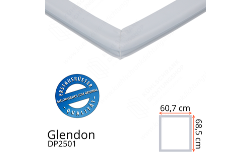 Glendon DP2501 Türdichtung 68,5 x 60,7 cm